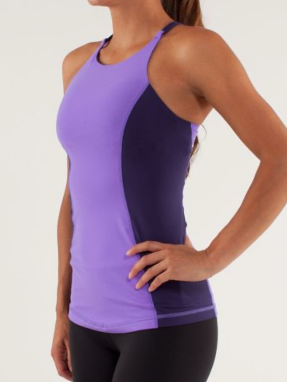 Lululemon virtuous purple tank